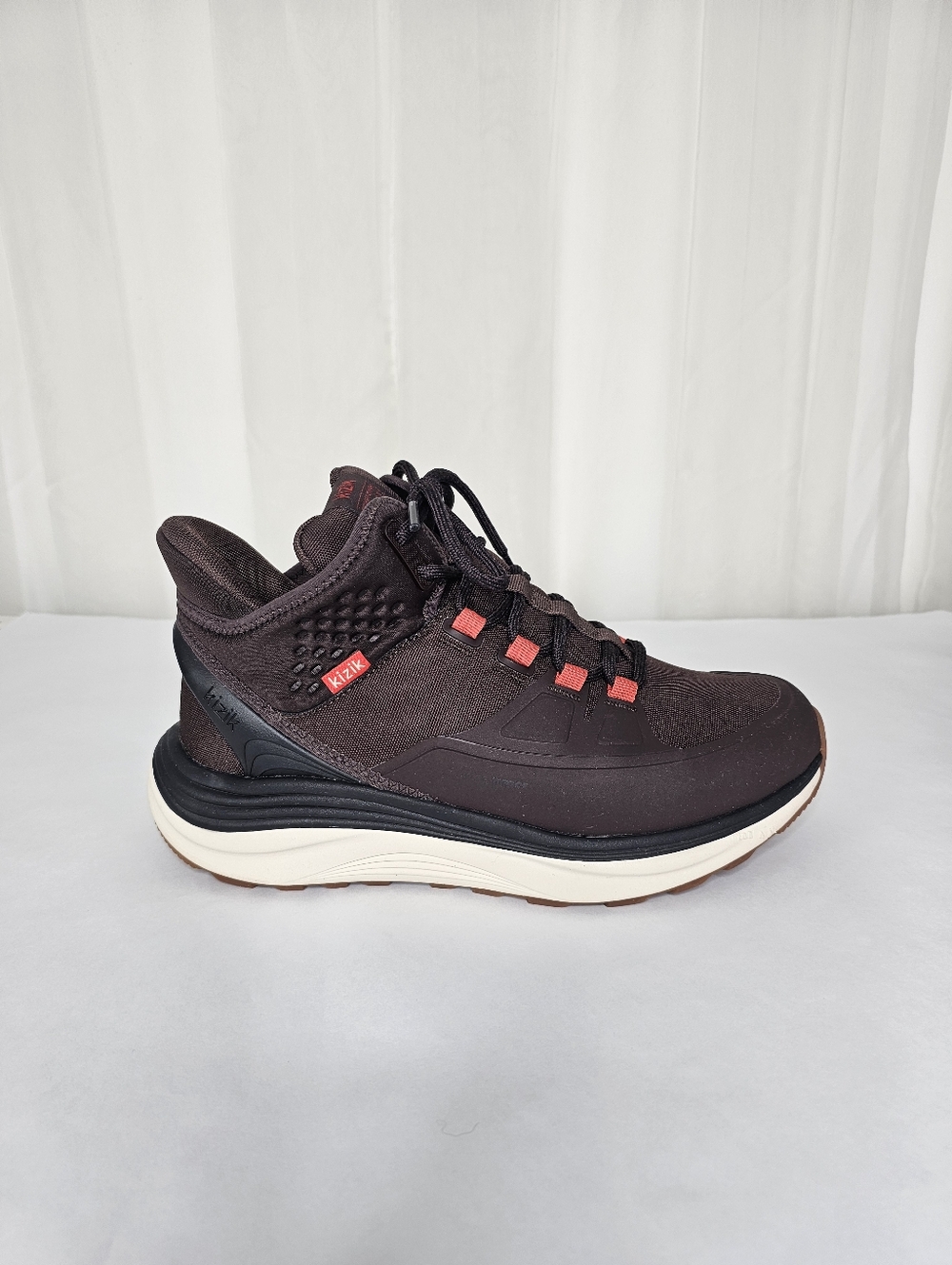 Kizik Men's London AT Mid All Terrain Waterproof Hiking Sneaker Trail Shoe M8